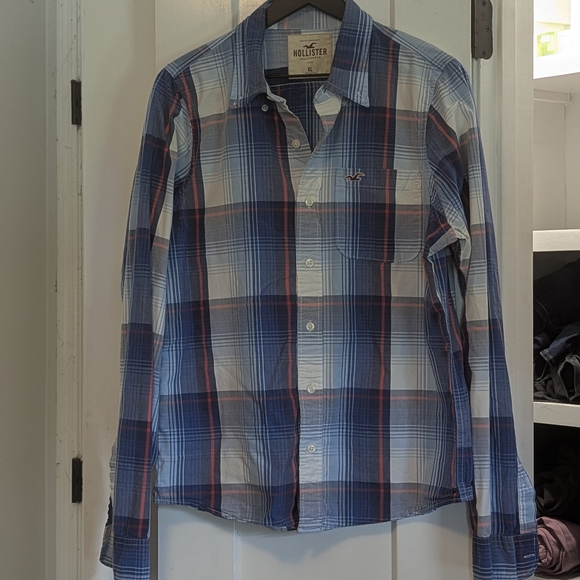 Hollister Casual Button Down Shirt Preppy Y2K Men's Sz XL - Picture 4 of 4